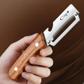 #1 Stainless Steel Peeler with Wooden Handle